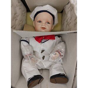 Edwin M. KNOWLES 1987 Yolanda's Picture Perfect Babies Sailor Matthew W/ Cert !!